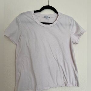 James Perse Soft Pink Short Sleeve Tee